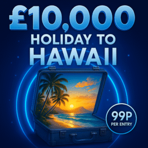 £10,000 Hawaii Holiday + Instant Wins